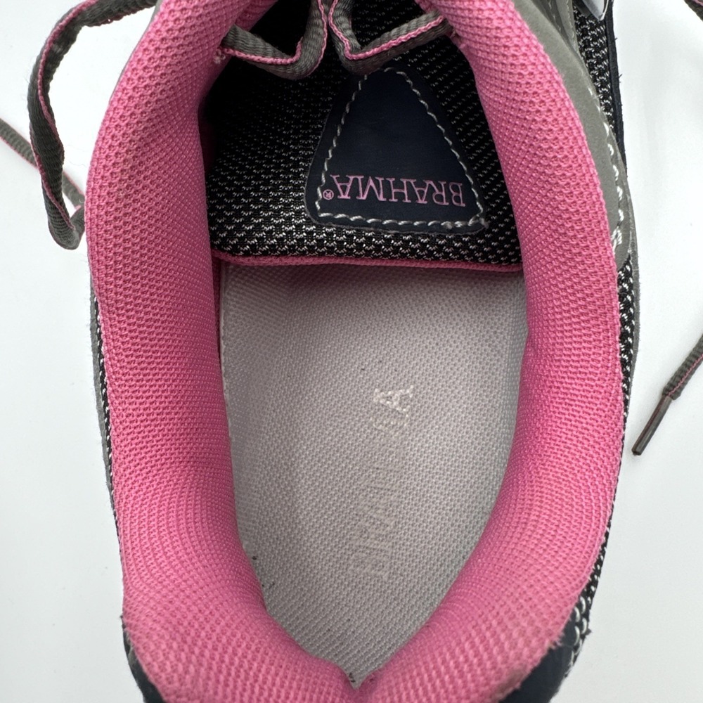 Brahma for Her Steel Toe Work Sneakers Sarah St Navy Blue & Pink Women's size 11 - Picture 9 of 14